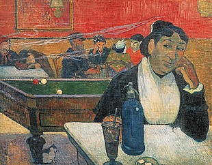 Paul Gauguin - Cafe at Arles
