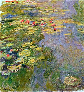 Claude Monet - The Waterlily Pond