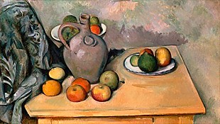 Paul Cézanne - Still Life with Blue Drapery