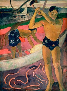 Paul Gauguin - The Man with an Axe