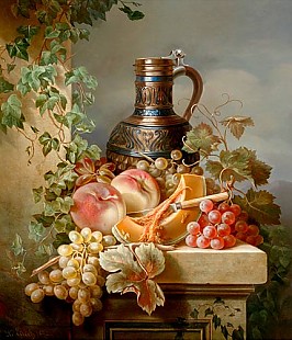 Adalbert Eirich - Fruit still life
