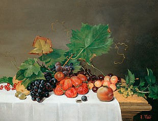 Heinrich Koch - Fruit still life