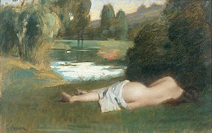 Marie Augustin Zwiller - Resting bather