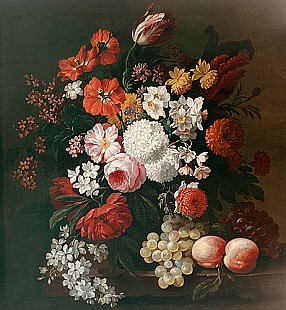 Philip van Kouwenberg - Floral still life