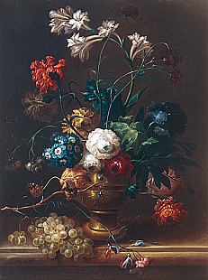 Johann Baptist Drechsler - Flower stillife