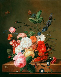 anonym. Stillebenmaler - Floral still life