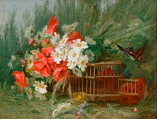 André Perrachon - Floral still life