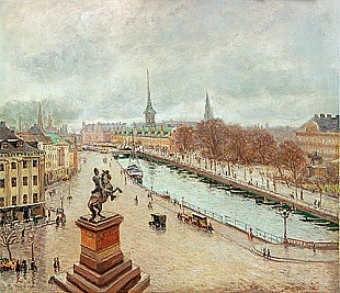 Arthur Nielsen - View of Copenhagen