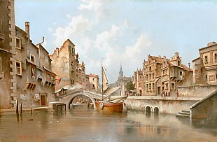 Karl Kaufmann - Canal of Amsterdam