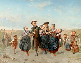 Gustave Adolphe Jundt - Homecoming of the festival
