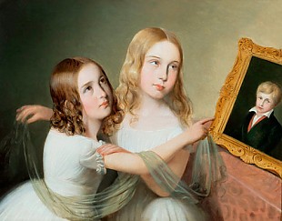 Friedrich von Amerling - The two sisters
