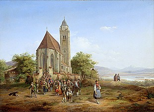 Joseph Heinrich Ludwig Marr - After Church