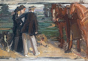Hans Lesker - Meeting at a walk