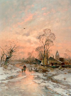 Heinz Flockenhaus - Evening in winter
