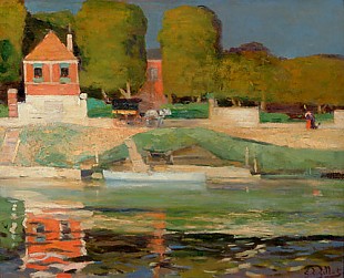 Eugène Louis Gillot - At Canal du Midi