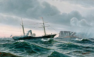 Charles Heinrichsen-Bremsen - Sailing boat in Arctic Sea
