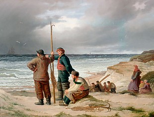 Peter Raadsig - Waiting on the homecomings of the fisher boats