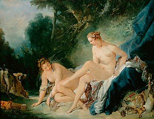 Marie Jeanne Boucher - Diana and Nymphe