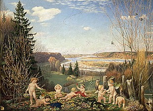 Paul Kämmerer - Springtime at Iasr-valley near Munich