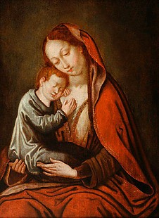 fläm. Maler - Maria with Jesus