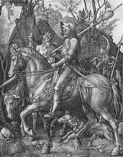 Albrecht Dürer - Knight,Death and Devil
