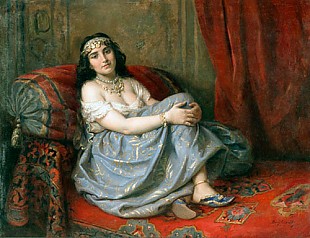 Benjamin Constant - Idle hour of an oriental woman