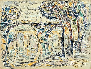 Paul Signac - Vue de la Seine 