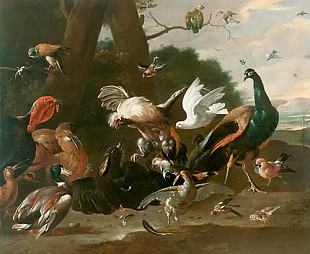 Melchior Hondecoeter - World of birds