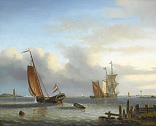 Wigerius Vitringa - Dutch coast landscape