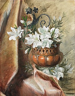 Olga Wisinger-Florian - Flower stillife