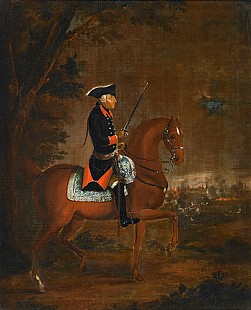 Deutscher Maler - King Friedrich II 