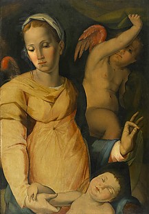 Pier Francesco Foschi - Madonna and angels