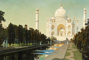Erich Kips - View of Taj Mahal