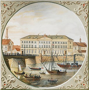 Norddeutscher Landschaftsmaler - View of Bremen