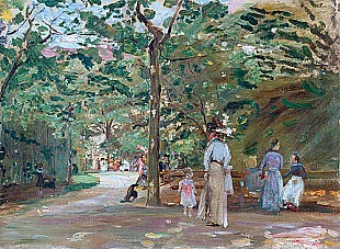 Maler der Berliner Sezession - At a park