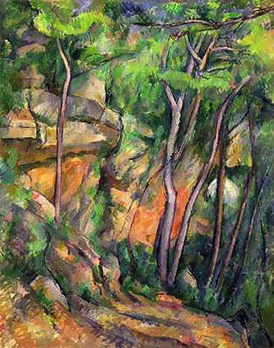 Paul Cézanne - In the Park of Chateau Noir