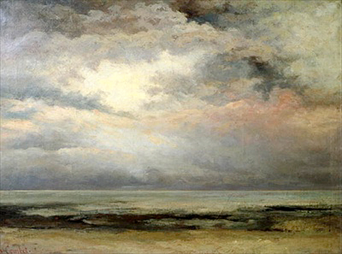 Gustave Courbet - L' Immensite 
