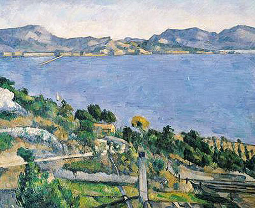 Paul Cézanne - L'Estaque, View of the Bay of Marseilles