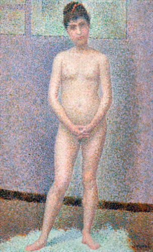 Georges-Pierre Seurat - Model from the Front