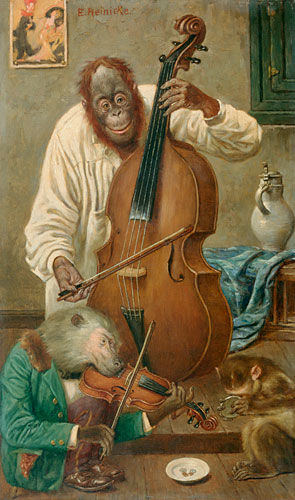 Emil Reinicke - Monkey concert