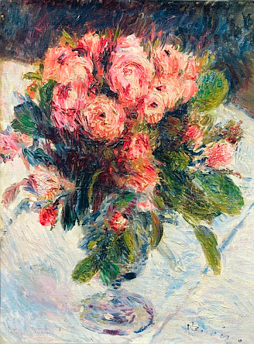 Pierre-Auguste Renoir - Moss-Roses