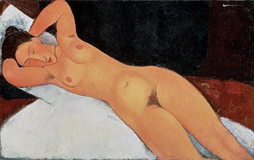 Amadeo Modigliani - Nude, 1917
