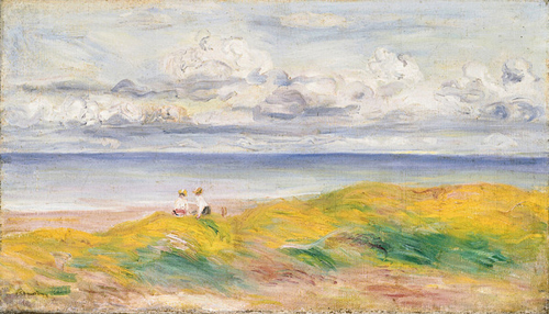 Pierre-Auguste Renoir - On the Cliffs; Sur la Falaise