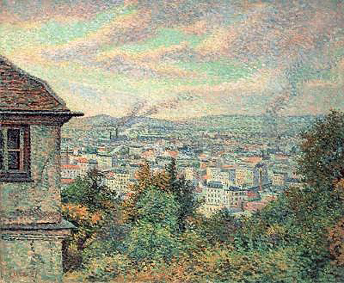 Maximilien Luce - Paris, View of Montmartre