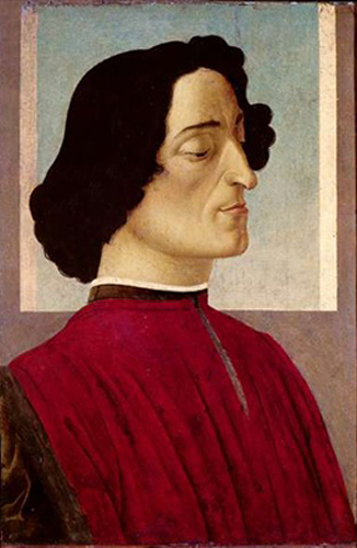 Sandro Botticelli - Portrait of Giuliano de' Medici 