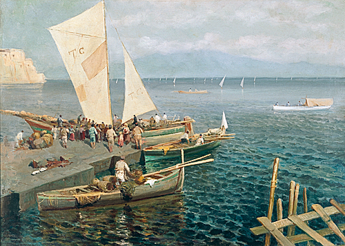Ettore Forti - Return of the fisherboats