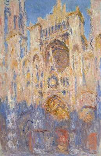 Claude Monet - Rouen Cathedral,Sunset
