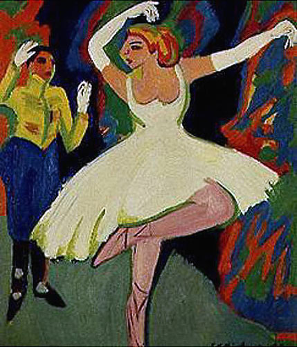 Ernst Ludwig Kirchner - Russian dancin girl