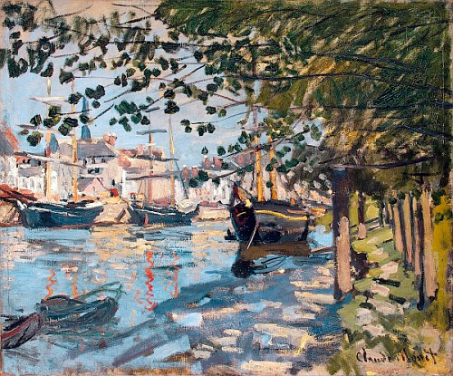 Claude Monet - Seine at Rouen
