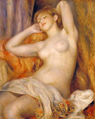 Pierre-Auguste Renoir - Sleeping girl